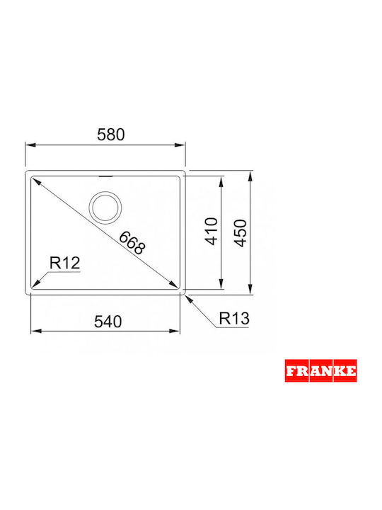 FRANKE BXX 210-54