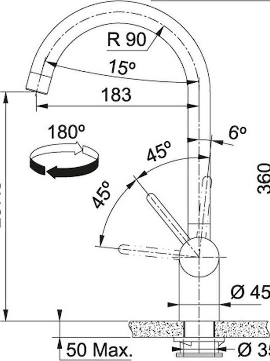 Franke Leda Standard