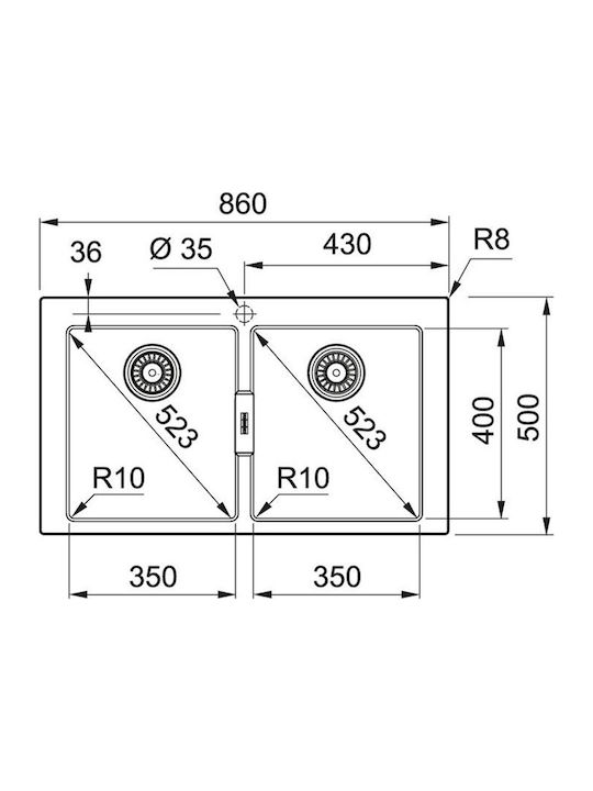 FRANKE Sirius 2.0 620