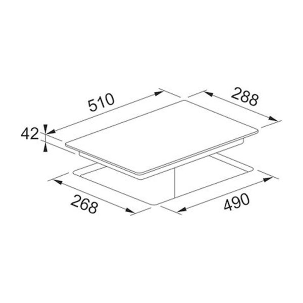 FRANKE Smart FRSM 302 C TD BK Εστία Κεραμική.