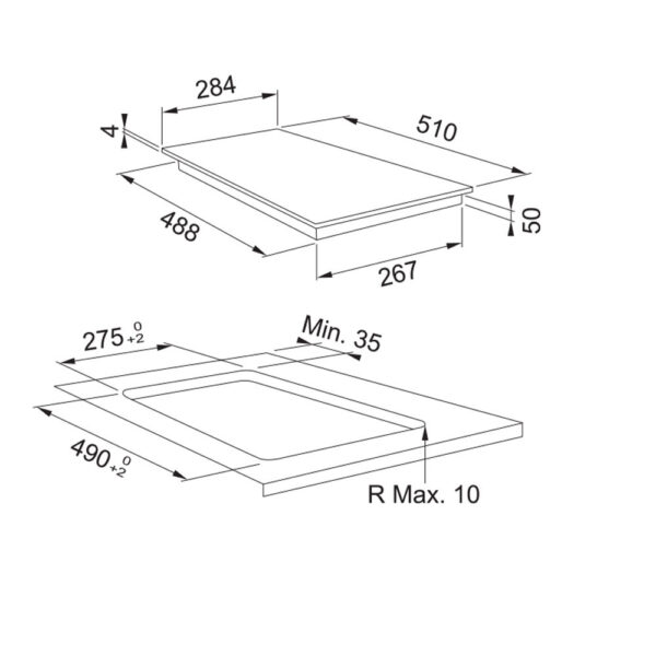 FRANKE Smart FSM 302 I BK Εστία Επαγωγής.