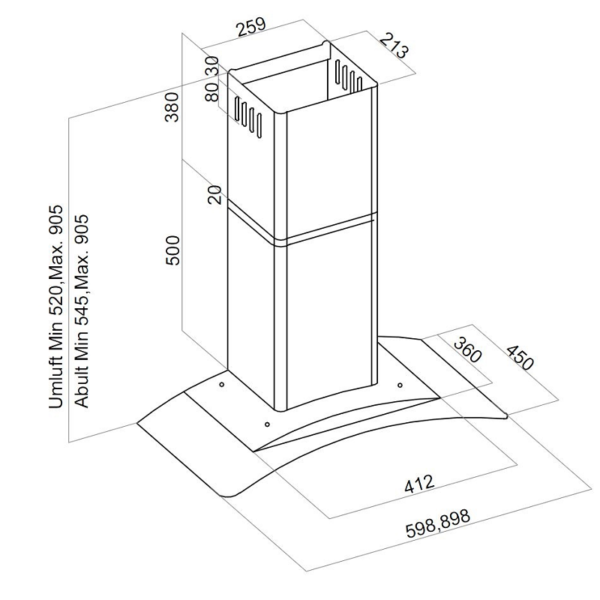 DAVOLINE ECOGLASS IX-GLASS (60cm)