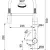 FRANKE Semi Pro Σύστημα Φιλτραρίσματος Vital Capsule Filter.